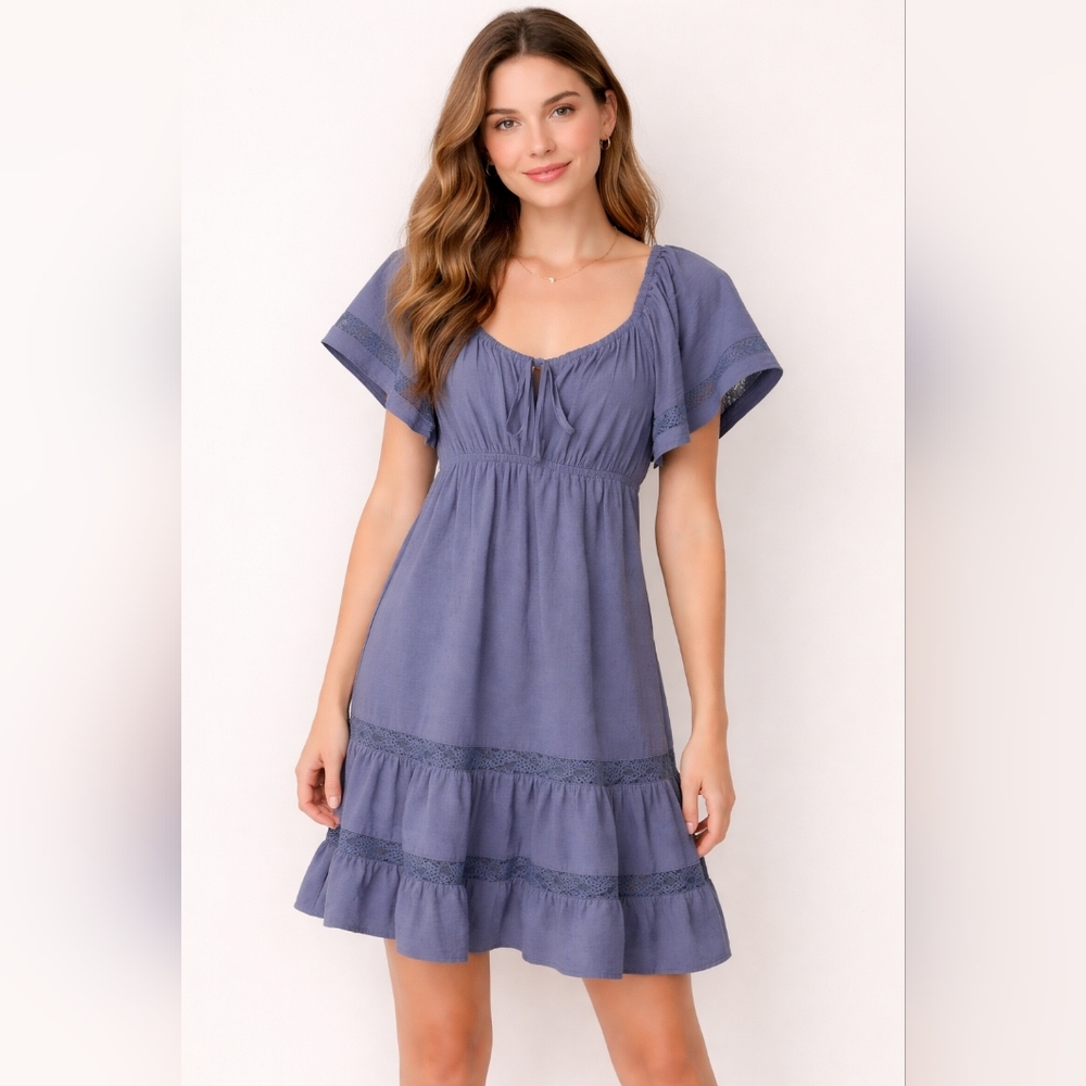SO Goods For Life, Purple Boho Dress